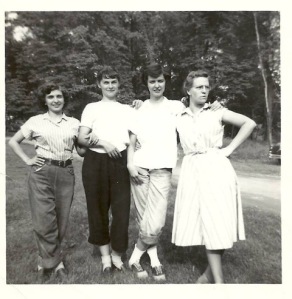 My Grandma (Second from the Right) with Friends